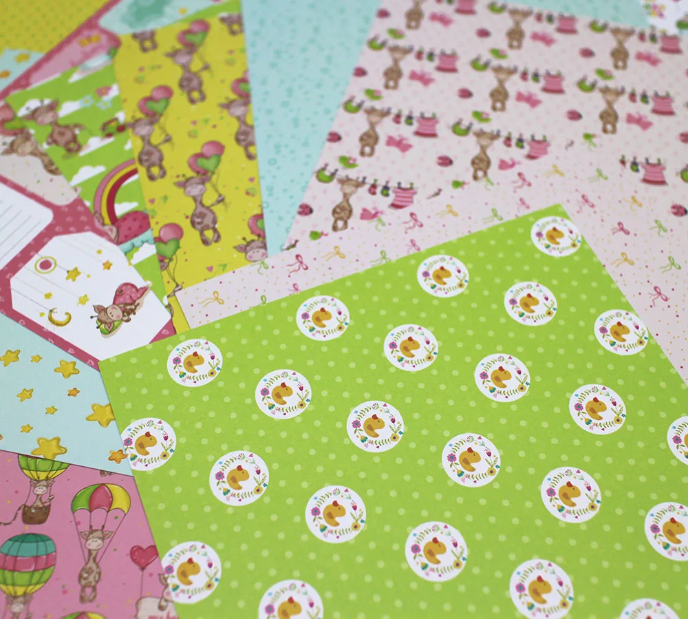 15*15 см односторонняя искусственная фотобумага с рисунком на английском языке