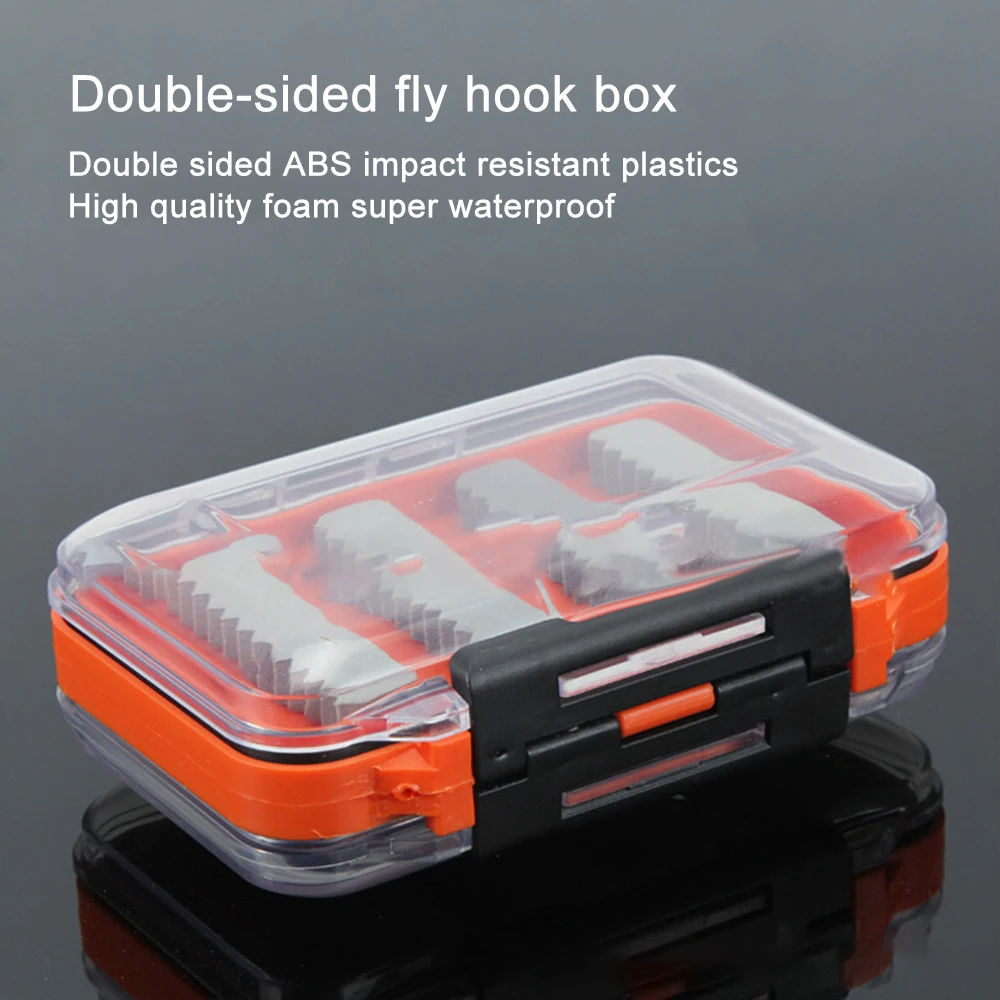 1pc Plastic Fishing Lure Box Gear Fish Squid Line Transparent Fly Hooks Outdoor Hook Road Accessories Boxs | Спорт и развлечения