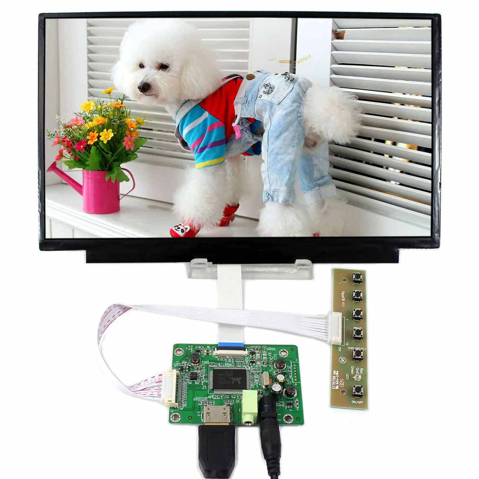 

HD MI+LCD Controller Board With 11.6inch 1920x1080 N116HSE-EJ1 N116HSE-EA1 IPS LCD Screen For Laptop Display