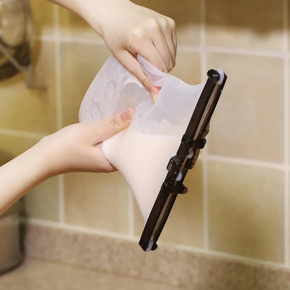 Новые многоразовые силиконовые пакеты для хранения пищевых продуктов