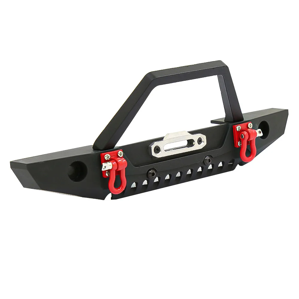 

Repair Crawler Car Front Bumper DIY RC Toy Off Road Easy Install Durable Simulation Replacement Parts Metal For TRX4 SCX10