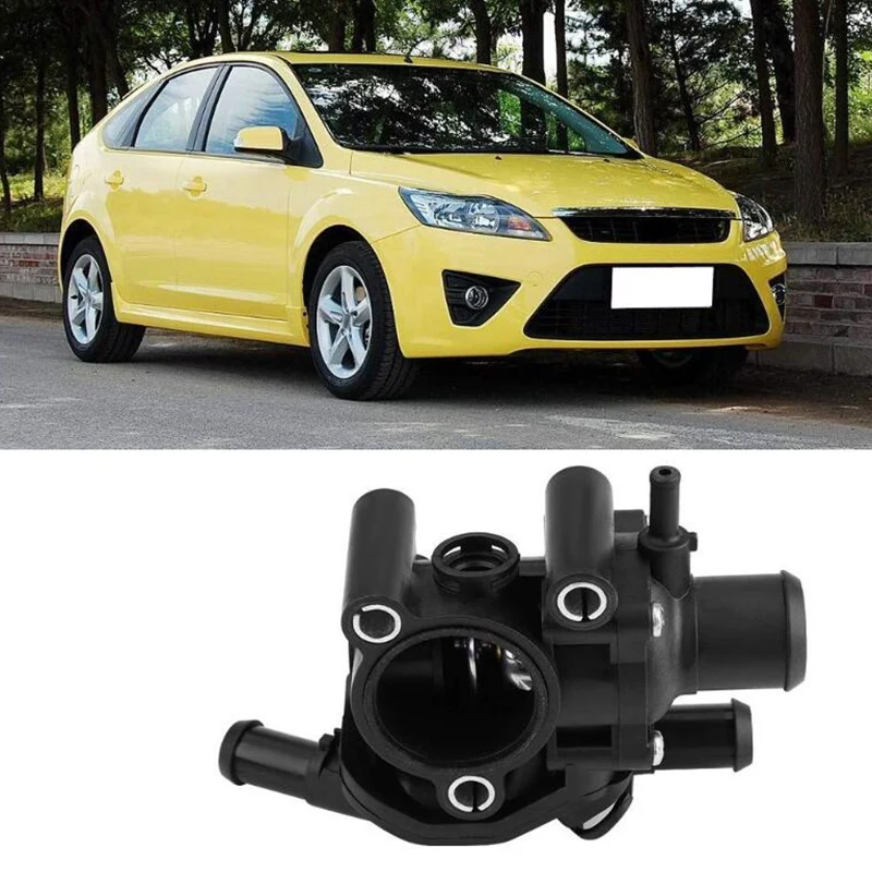 YS4Z 8592 BD корпус водяного отверстия и комплект термостата для Ford Focus Escape Mazda Tribute