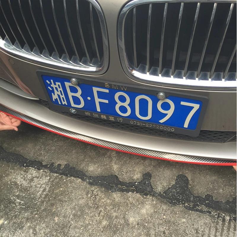 Универсальный внешний комплект губ переднего бампера полоса для автомобильного