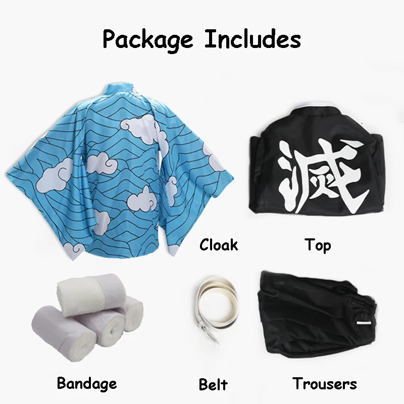 Anime Comic Demon Slayer Kimetsu no Yaiba Cosplay Costumes Urokodaki Sakonji Costume Japanese Kimono Uniforms Clothes | Тематическая