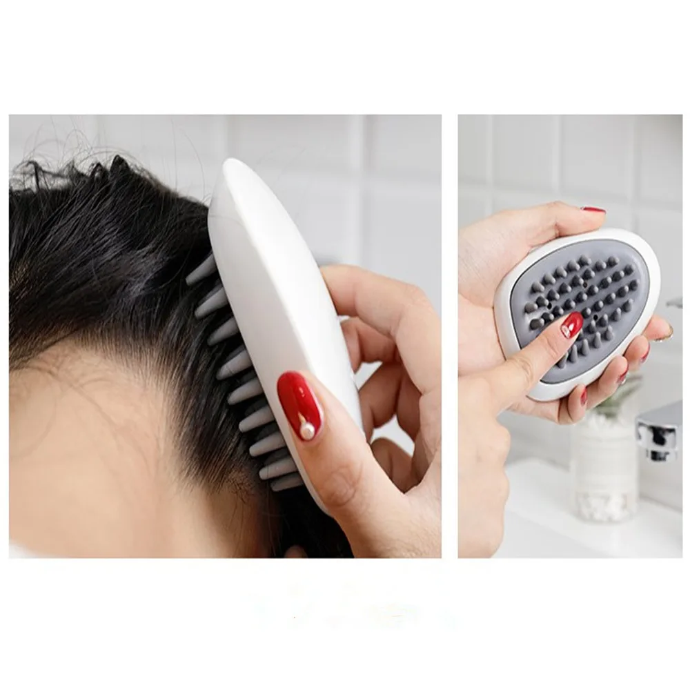 

Silicone Head Body Massager Shampoo Scalp Massage Brush Hair Washing Comb Body Shower Brush Bath Spa Slimming Massage Brush