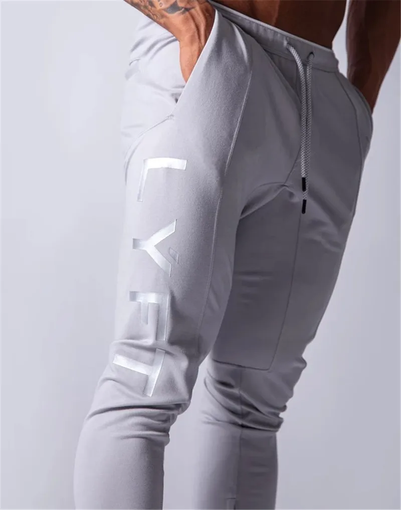 

New Jogging Pants Men Sport Sweatpants Running Pants GYM Pants Men Joggers Cotton Trackpants Slim Fit Pants Bodybuilding Trouser