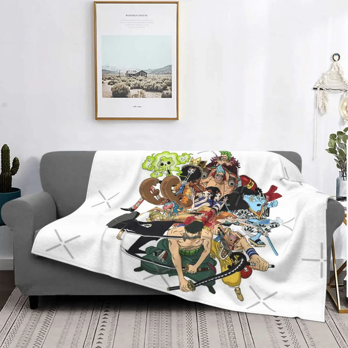 

Sudadera con capucha de One Peice - Pirates-Manga, manta de diseño, colcha a cuadros, Sudadera con capucha