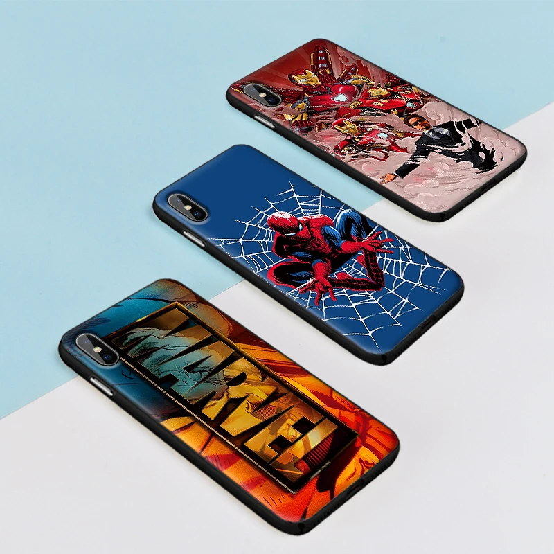 Мягкий ТПУ силиконовый для Xiaomi mi 8 A2 LITE 6X X 2S 3 F1 9 CC9E CC9 SE 9T A3 PRO Marvel Avengers Co cs | Мобильные