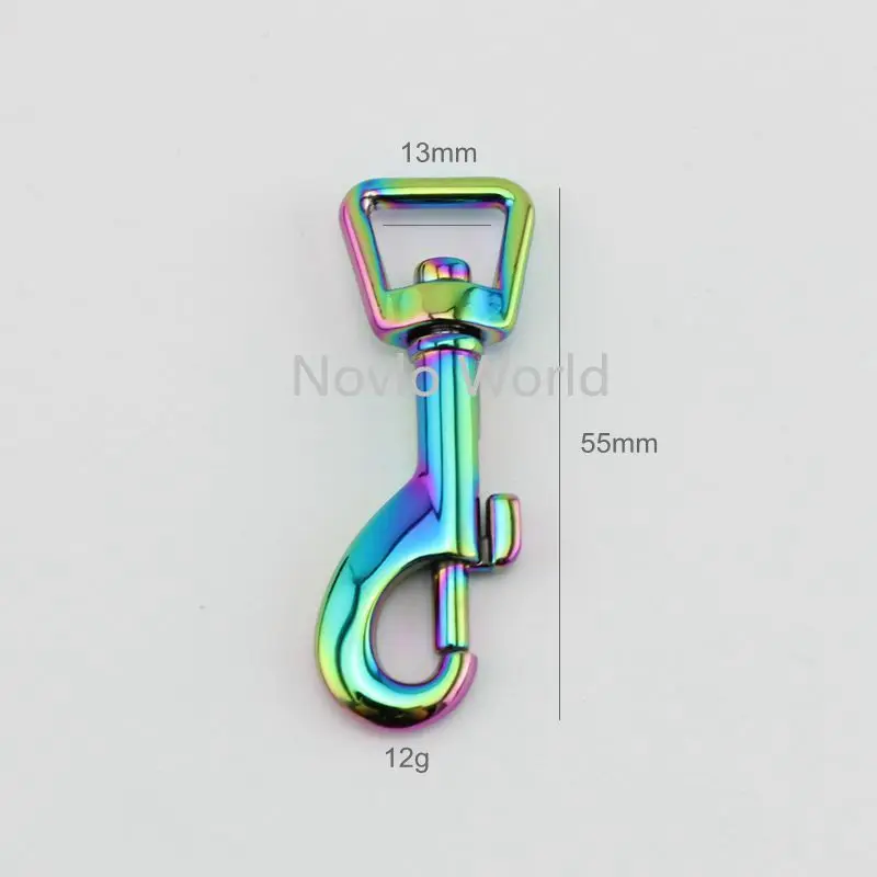 Радужная металлическая пряжка мир Nolvo 5 20 1/2 шт. 4 цвета 55*13 мм дюйма для сумок