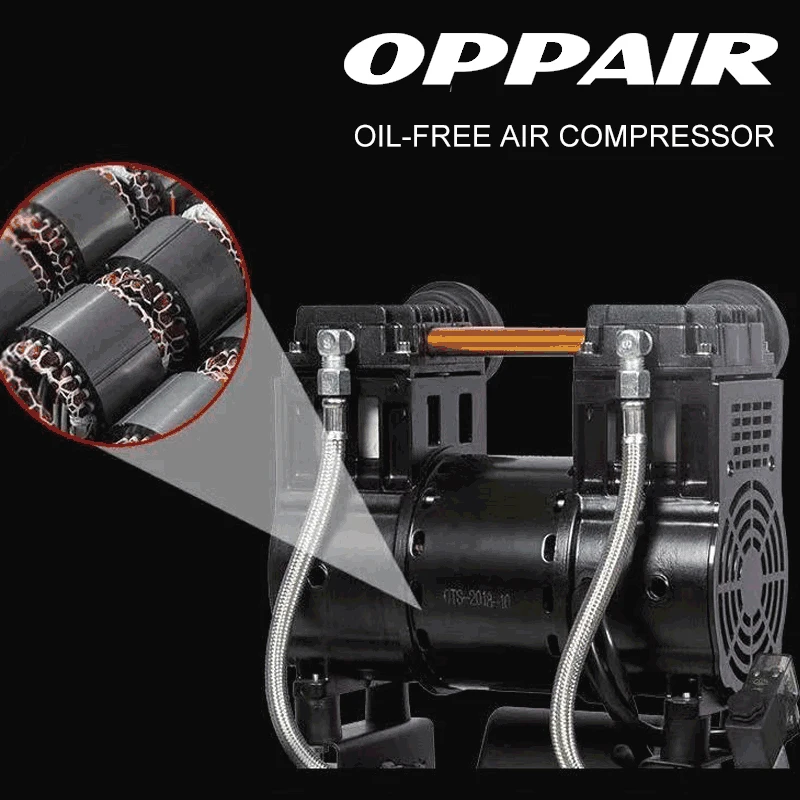 Пневматический насос маленький поршневой воздушный компрессор 10 европейских