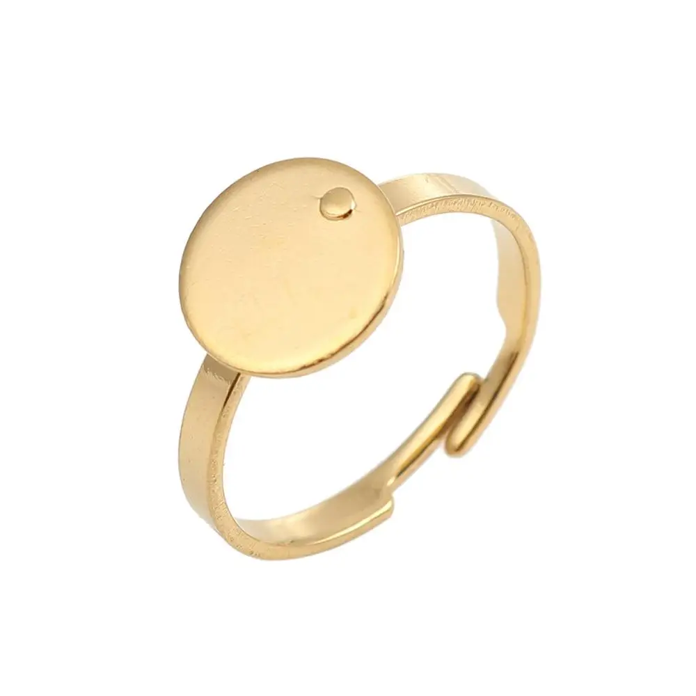 Шампуры из нержавеющей стали Открытые Регулируемые кольца золотого цвета