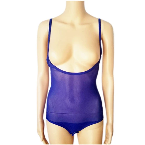 Royal Blue Женские трико для танца живота, сексуальный эластичный сетчатый топ без рукавов, боди с закрытой грудью, Одежда для танцев, одежда удлиненного фасона, аксессуары для танца живота - Цвет: Royal Blue