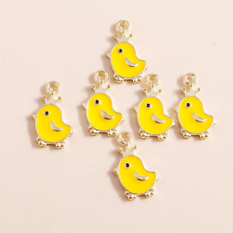 10 шт. маленькие эмалевые подвески в виде короны 16 х10 мм | Украшения и аксессуары