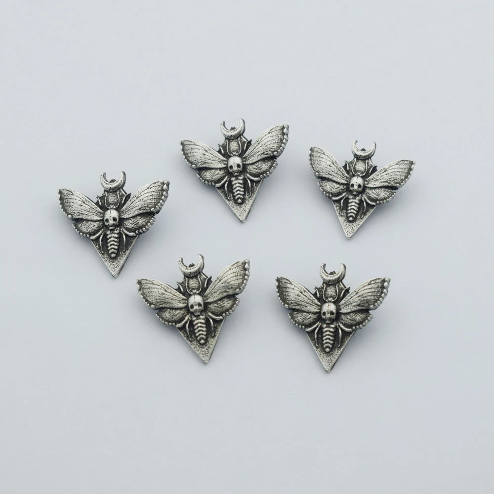 Крошечные высококачественные Подвески сделай сам с изображением головы смерти