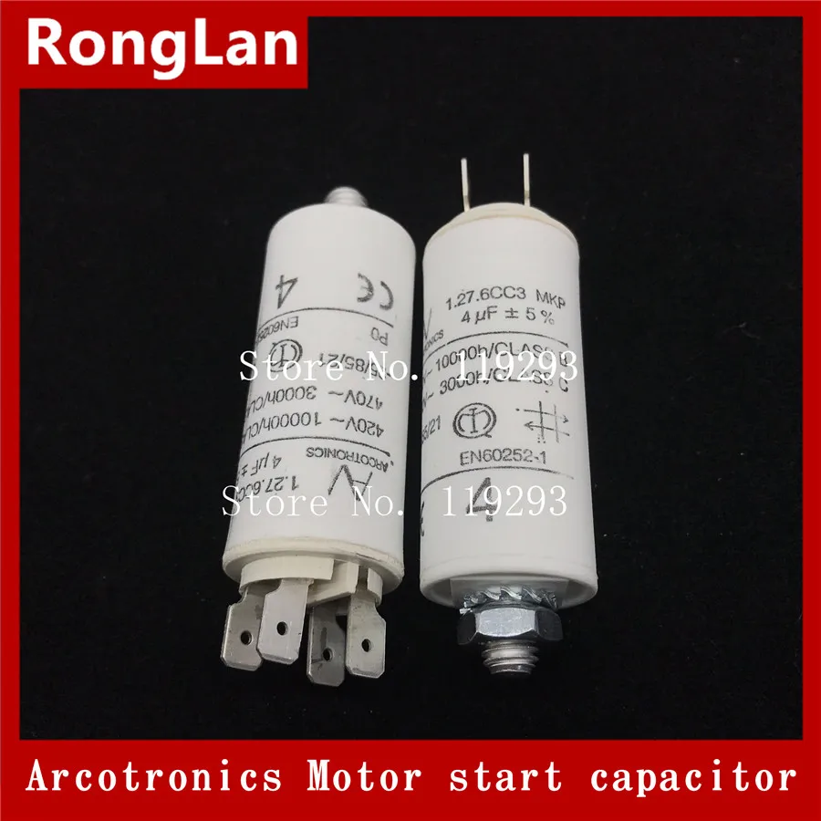 [BELLA] [Original authentic] Arcotronics 1.27 6 CC3 MKP 2 5 мкФ 4 8 F 16uf 20 25 30 50 5% конденсаторов запуска