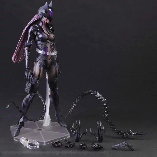 PA kai анти-герой dc Бэтмен фигурки игры Искусство Женщина-кошка 25 см Горячая Коллекция моделей Игрушек для подарков