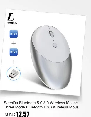SeenDa мини Bluetooth клавиатура с тачпадом для «умный» ТВ-проектор, совместимый с Android iOS Windows