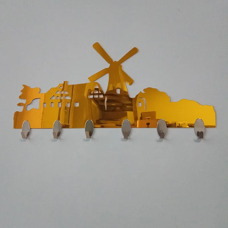 Акриловый держатель для ключей с героями мультфильмов настенный домашнее