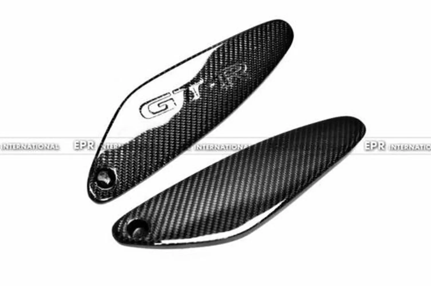 

For Nissan R33 Skyline GTR OE Style Black Glossy Finished Rear Spoiler 'GTR' Logo End Caps Car accessories Exterior Body kits