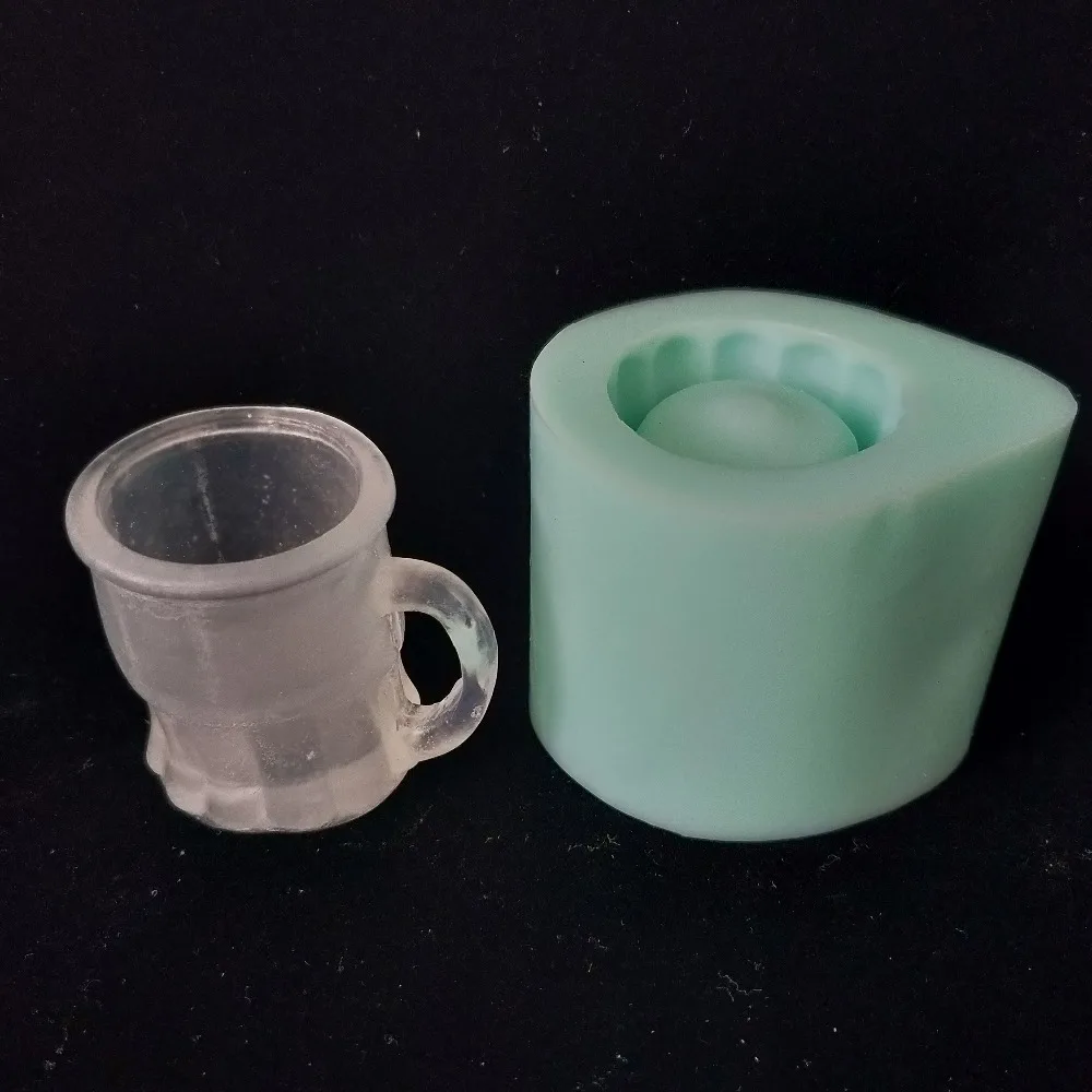 QT0168 PRZY 3d пивная кружка, силиконовая стеклянная чашка, форма для мыла ручной работы, формы для изготовления свечей, силиконовая форма, полимерные глиняные формы