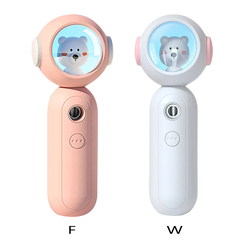 

Cute Space Bear Air Humidifier Space Bear Hydrating Instrument Nano Spray Ultrasonic Air Humidifier Aroma Essential Diffuser