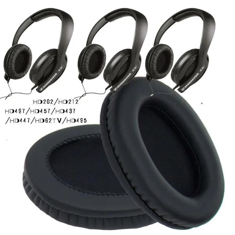 Мягкие поролоновые амбушюры для наушников Sennheiser HD457 HD202 HD212 HD447 HD497 высококачественные 11 1 Новинка|Аксессуары
