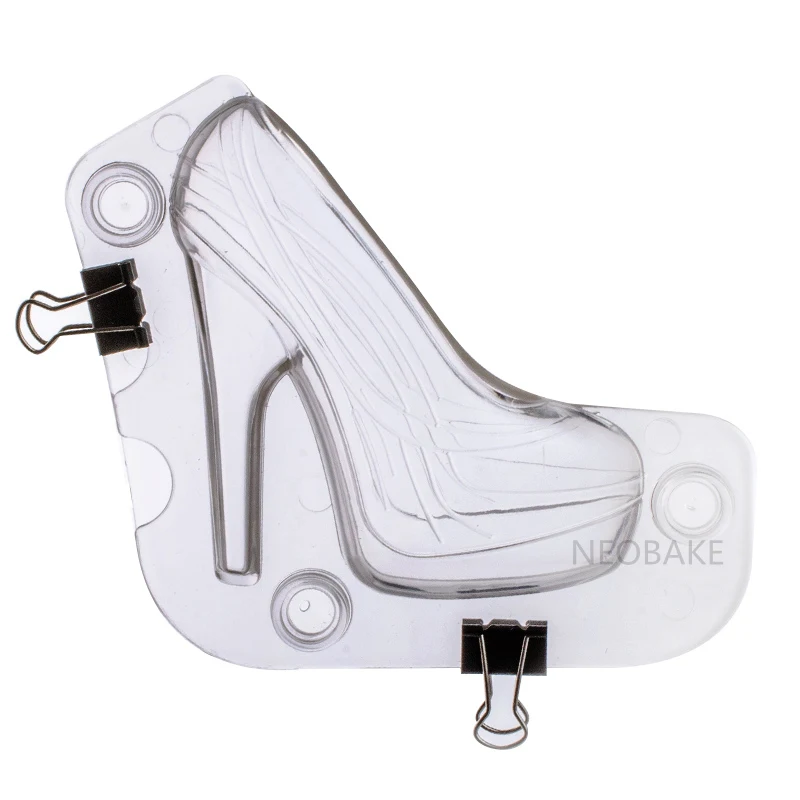 3D форма для шоколада туфли на высоком каблуке искусственные формы инструменты