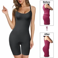 shapewear for women waist trainer full body shaper seamless bodysuit shaper briefer faja tummy control butt lifter
