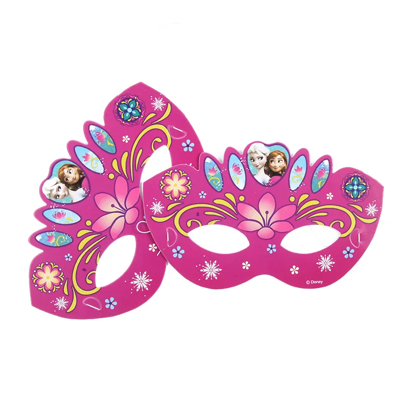 mask 8pcs 1 шт 3D стерео соты бумажная резка гравировка день рождения детский подарок сказочная принцесса поздравительная открытка декоративные украшения на вечеринку - Цвет: mask 8pcs