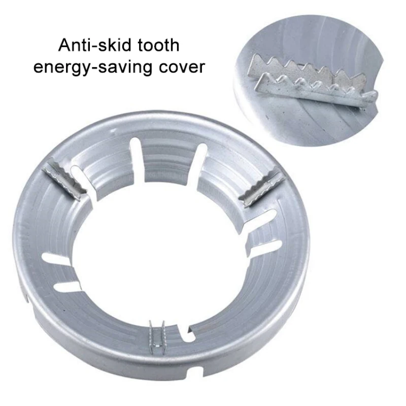 

2PC Windproof Gather Fire Energy Saving Hood High Temperature Resistant And Aging Resistant Gas Home Kitchen Cooker Accessories