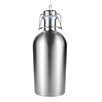 2 5l stainless steel beer barrel wine keg vacuum water bottle whisky liquor flagon steel alcohol barrel vokda hip flask