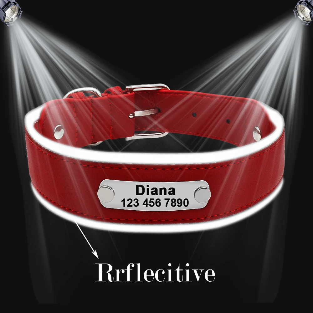 Ошейник для собак кожаный ошейник на заказ кольцо среднего и крупного размера |