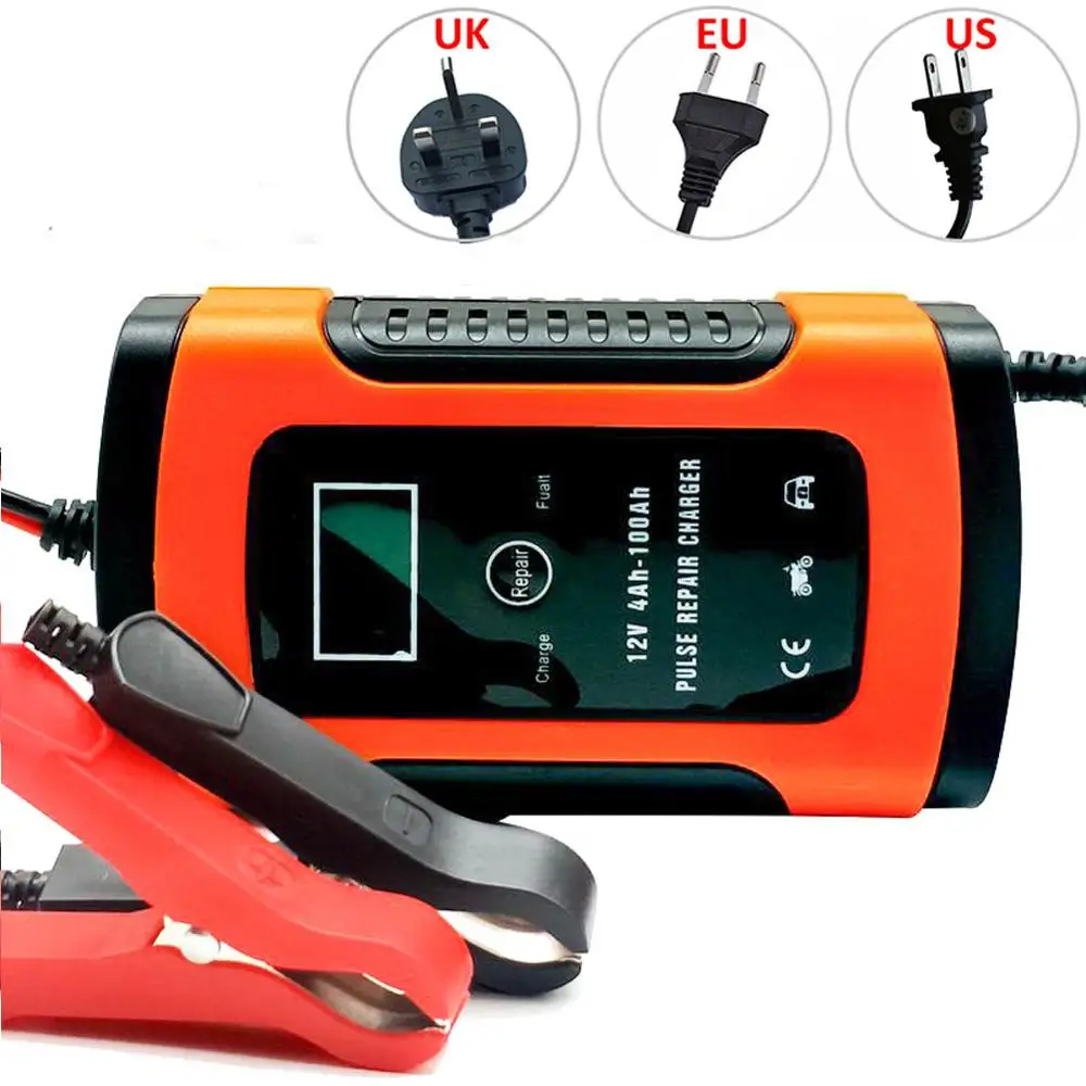 Зарядное устройство для аккумуляторов 12 в 6 а мотоциклов и автомобилей зарядное