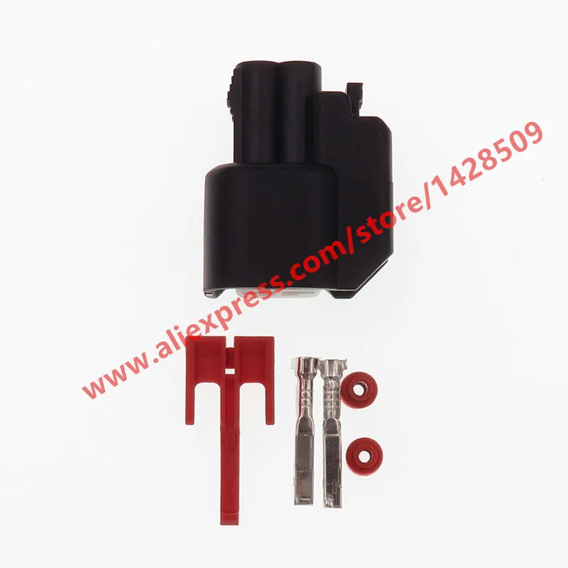1 Set 2 Pin Auto Air Conditioner Compressor Pump Connector ABS Sensor Plug For Ford Mondeo Focus 34062-0028 | Строительство и