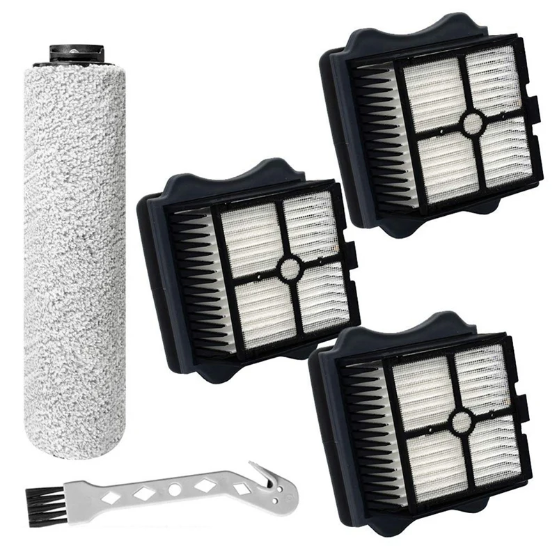 

Brush Roller and HEPA Filter Assy Set for Tineco IFloor 3/Floor One S3 Cordless Wet Dry Vacuum Cleaner Accessories