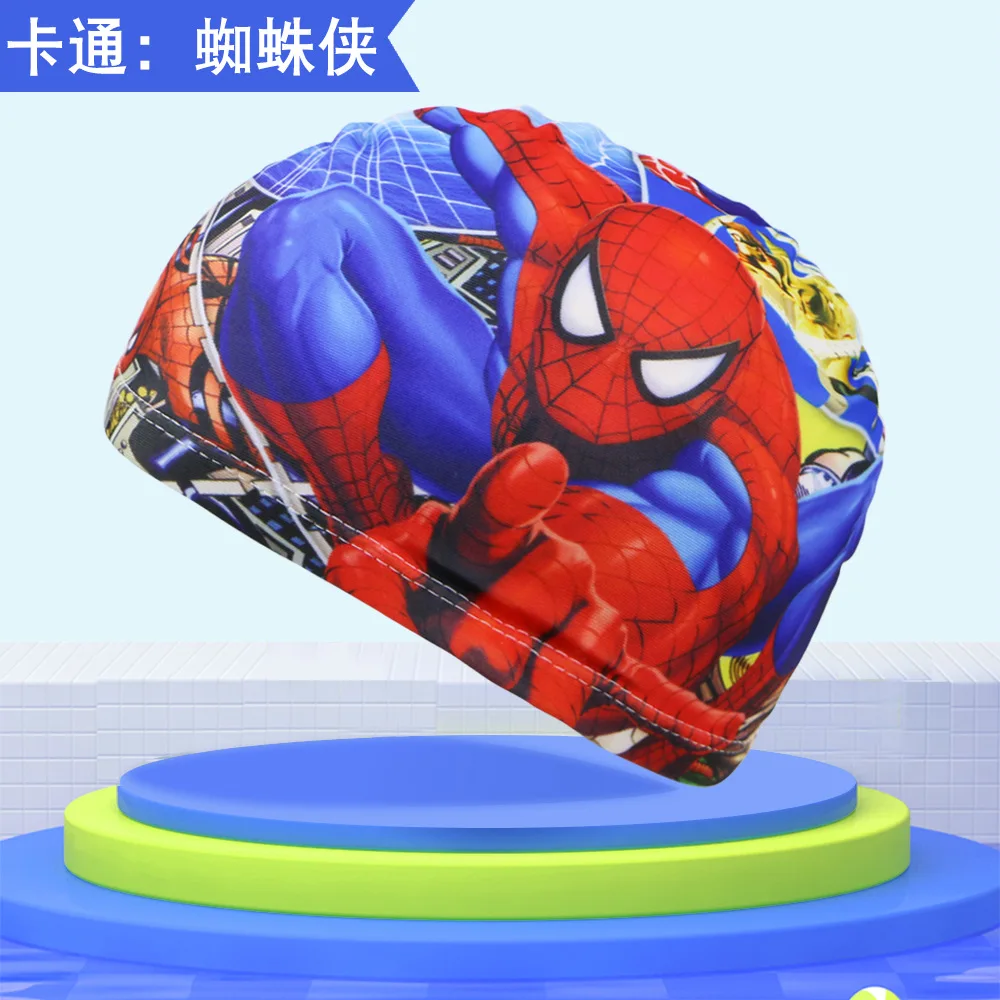 Детская шапочка для плавания с героями мультфильмов Disney эластичная детская