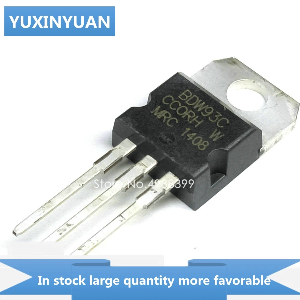 5 шт./лот BDW93C BDW93 BDW 93C W93C DW93C TO220 в наличии|Реле| |