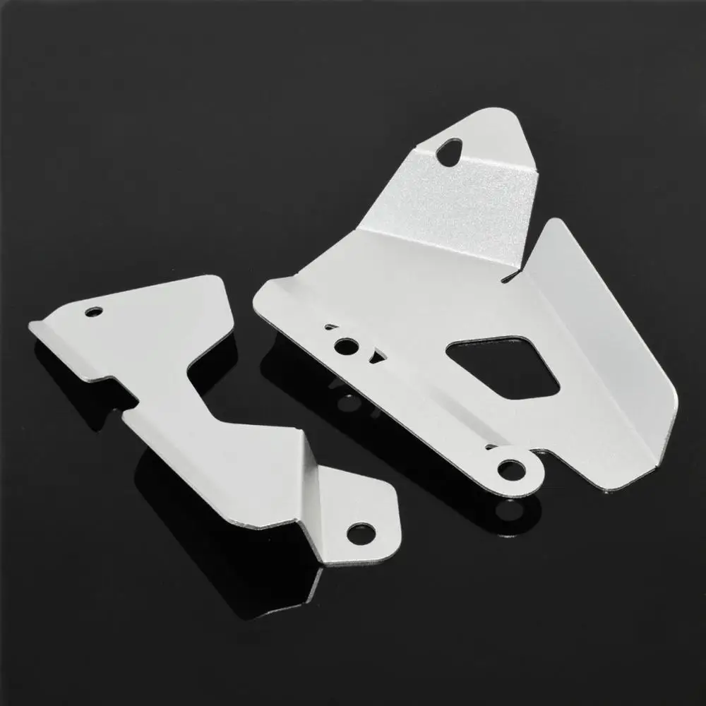 Серебристая боковая панель крышка рамы резервуар тормоза защита комплект для