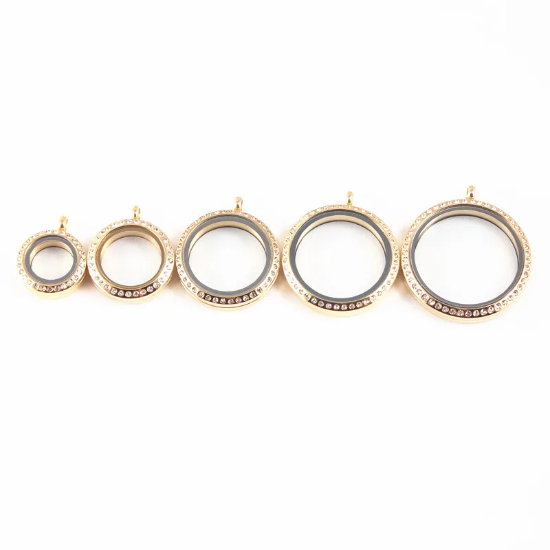 5 шт./лот смесь 38 мм 34 30 25 20 316L из нержавеющей стали DIY Loket ювелирные изделия