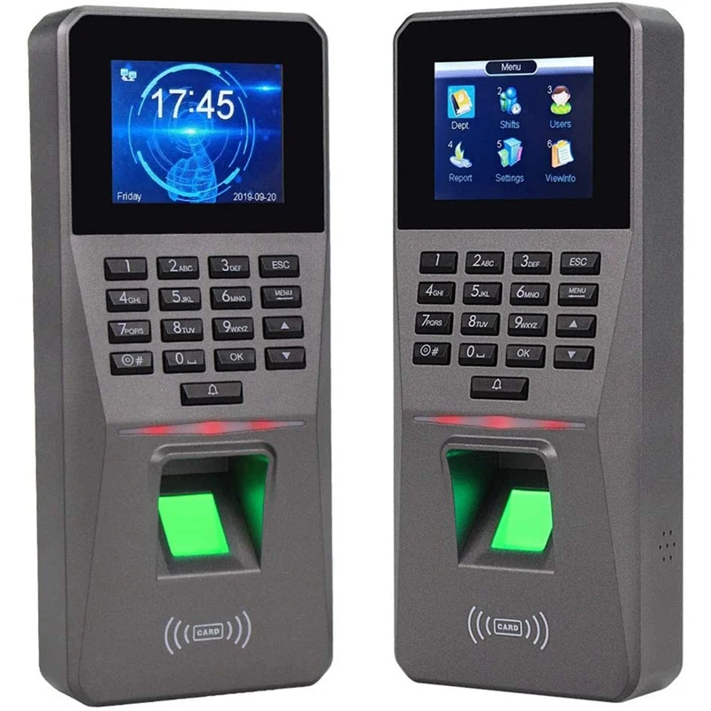 2.4Inch TCP/IP/USB Biometric RFID Keypad Fingerprint Access Control System Electronic Time Clock Attendance Machine |