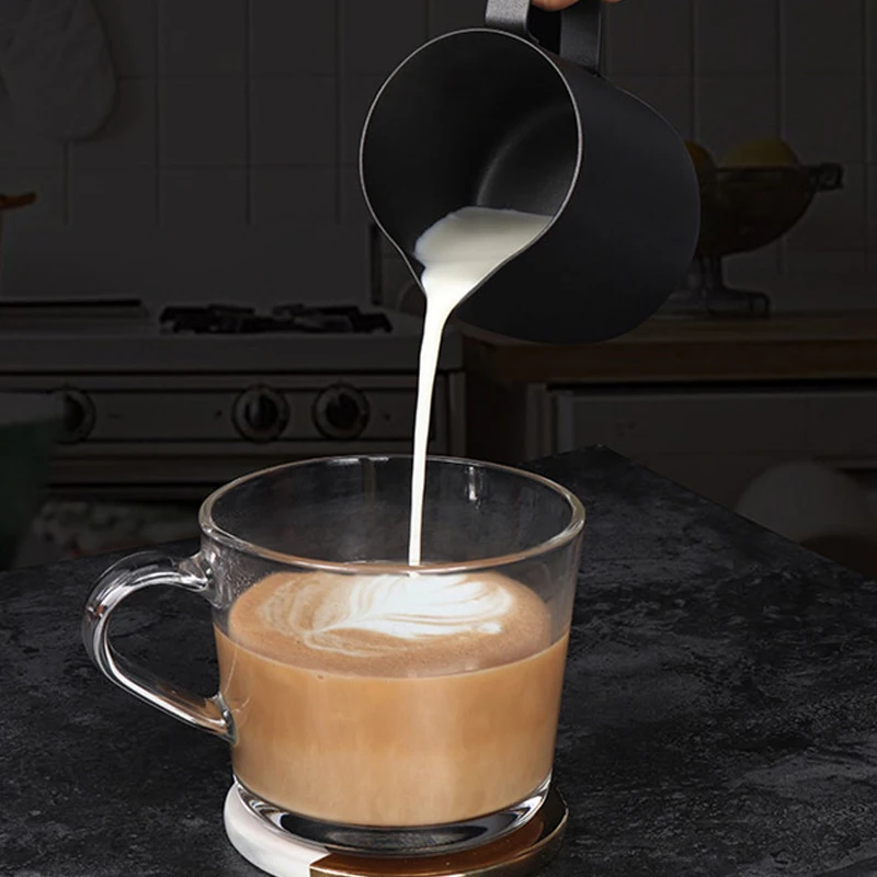 Молочник для кофе эспрессо Barista Ремесло Кофе Латте Кружка для взбивания молока кружка из нержавеющей стали 350 мл
