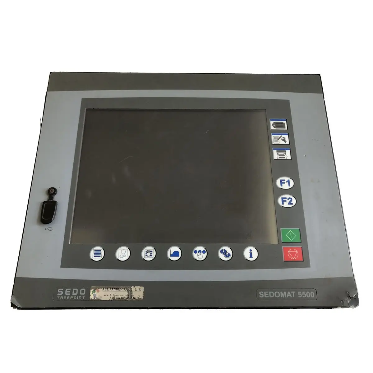 

Используемый экран системы Sedo-Treepoint Sedmat 5500 Profibus