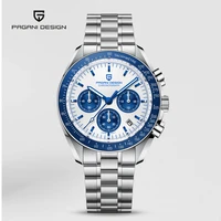 2021 new pagani design sport mens watches quartz chronograph luxury automatic business stainless steel waterproof reloj hombre