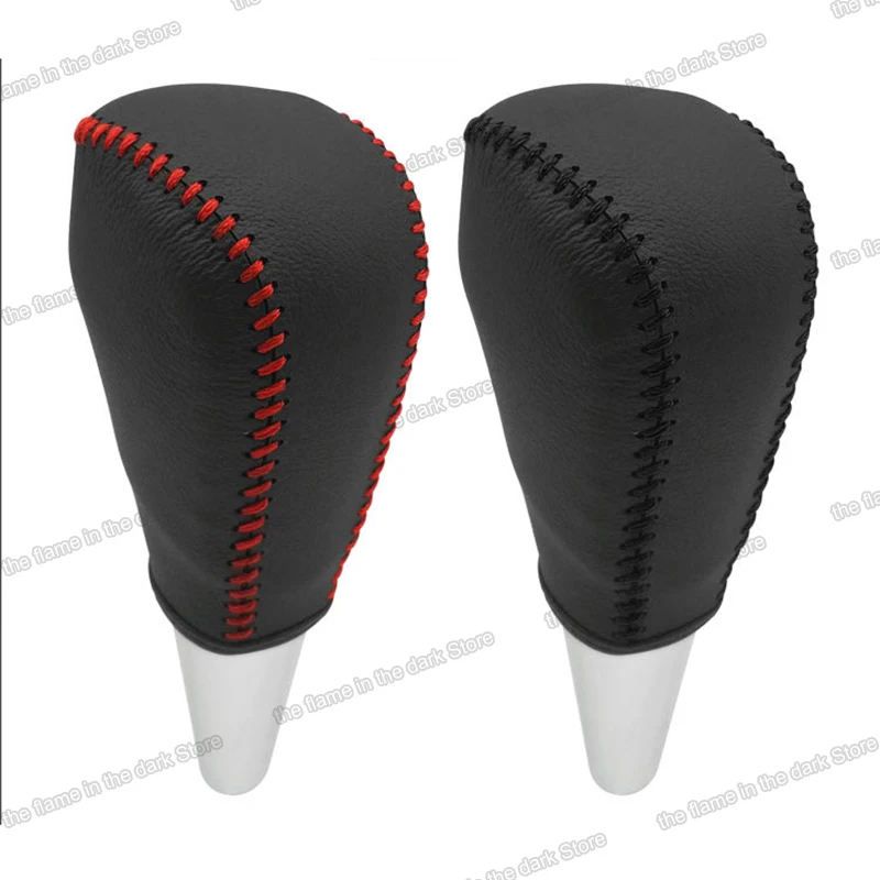 

Lsrtw2017 Fiber Leather Car Gear Lever Cover Trims for Toyota Camry XV40 XV50 Accessories Auto Shift Knob 2006-2017