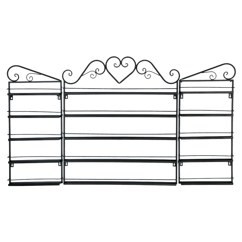 Стенной демонстрационный стенд для маникюра и косметики современный