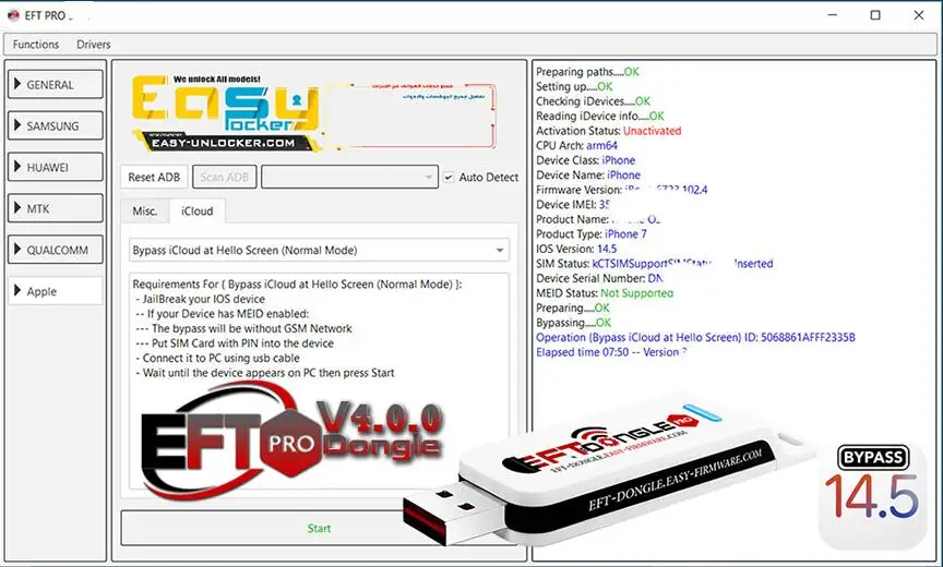2022 Original EFT Pro Dongle Easy Firmware Team | Мобильные телефоны и аксессуары