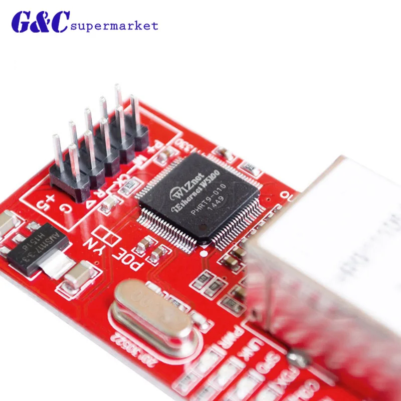 Мини W5100 LAN Ethernet щит сетевая плата модуль R3 3 V 5v совместимый для Arduino UNO diy