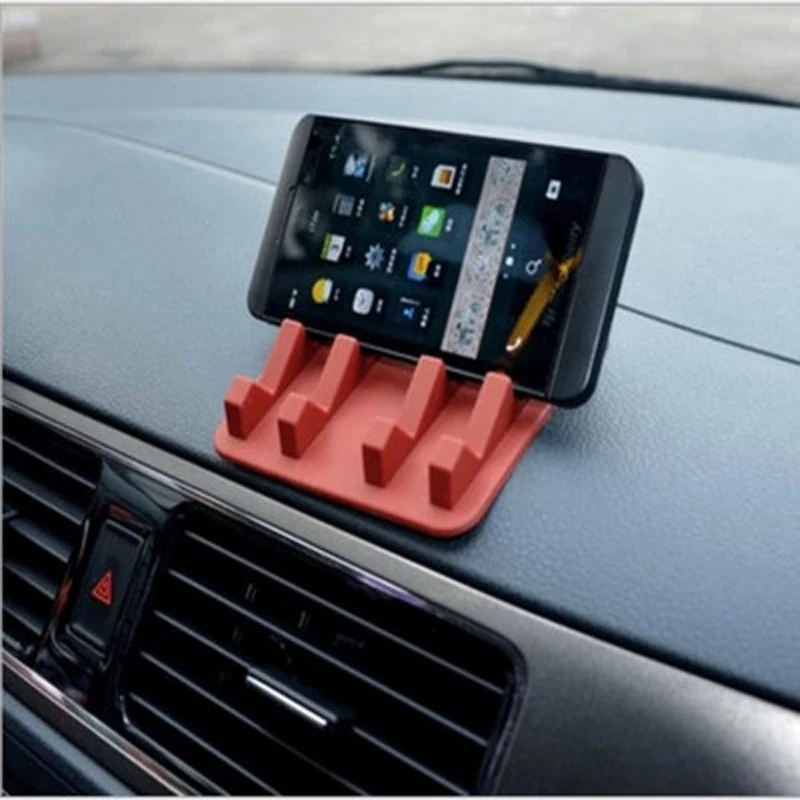 

Анти-скольжения мобильный телефон держатель приборной панели автомобиля анти-скольжения Мат GPS стенд авто аксессуары для интерьера