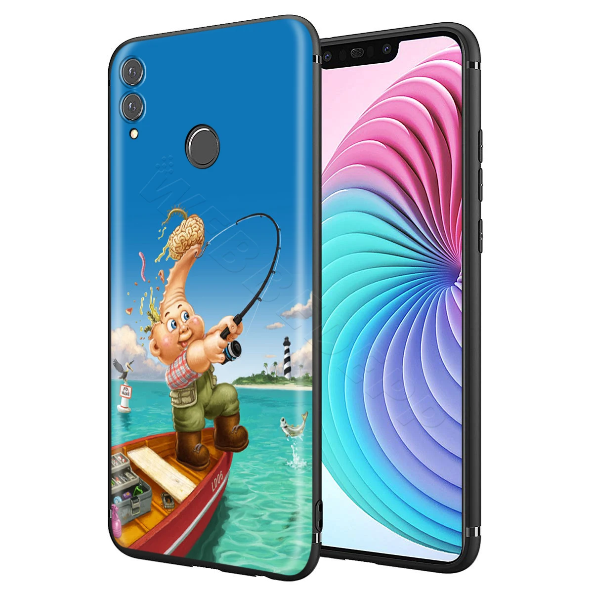 Webbedepp Garbage Pail Kids Case for Huawei P8 P9 P10 P20 P30 Lite Pro P Smart Z 2019 Mini | Мобильные телефоны и