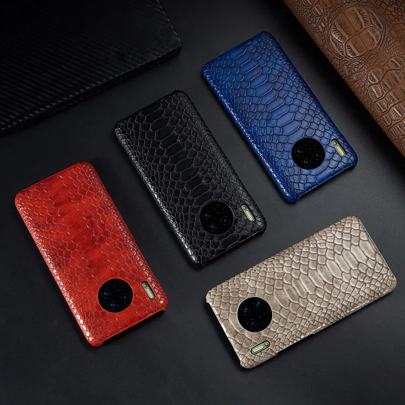 Роскошный чехол для телефона huawei mate 30 Чехол со змеиным узором для huawei mate 30 Pro чехол mate 30 чехол s задняя крышка Fundas